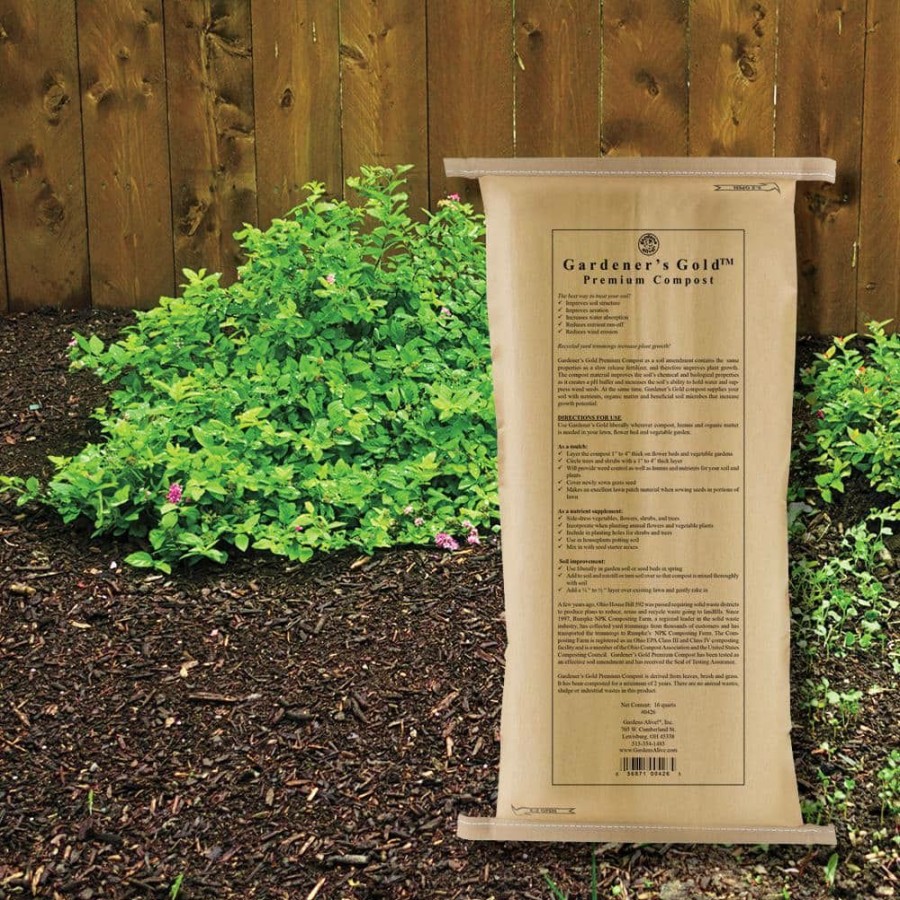 Garden Center * | Gardens Alive! 16 Qt. Gardener'S Gold Premium Bagged Compost