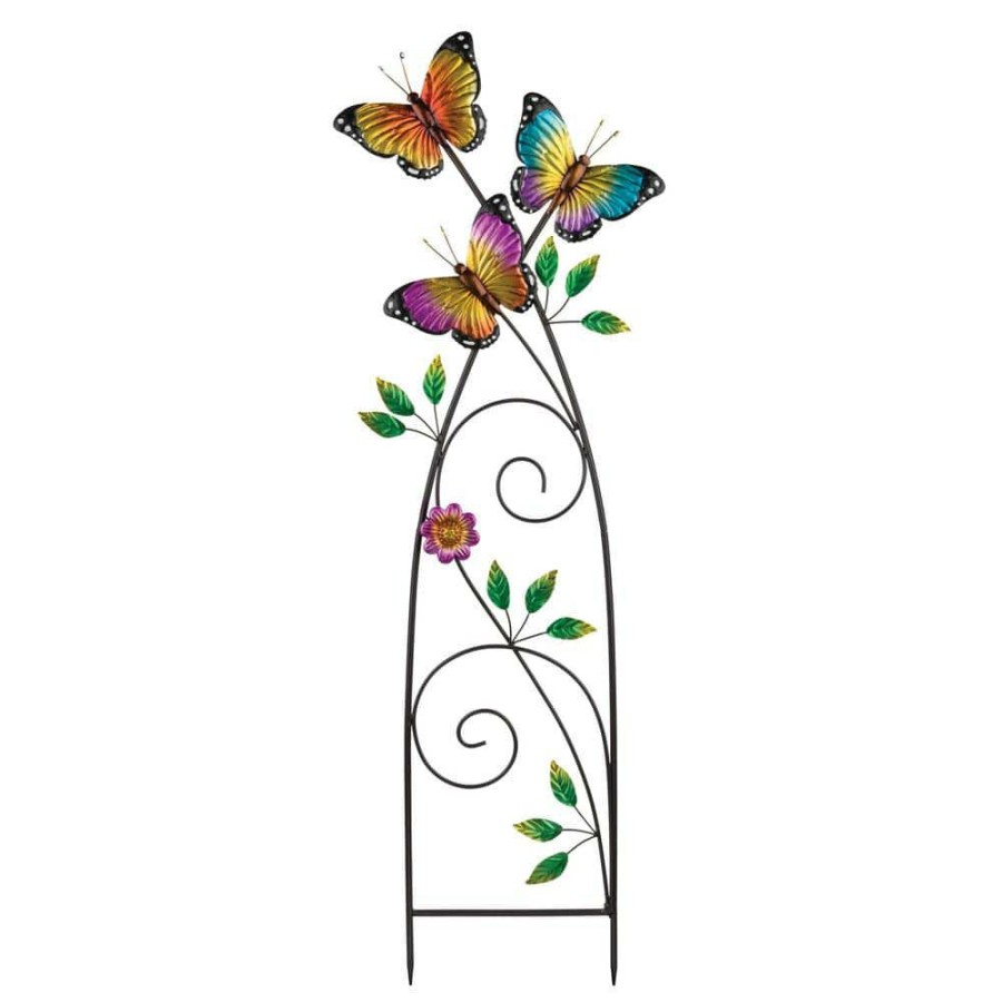 Garden Center * | Regal Art & Gift Trellis Butterfly Stake