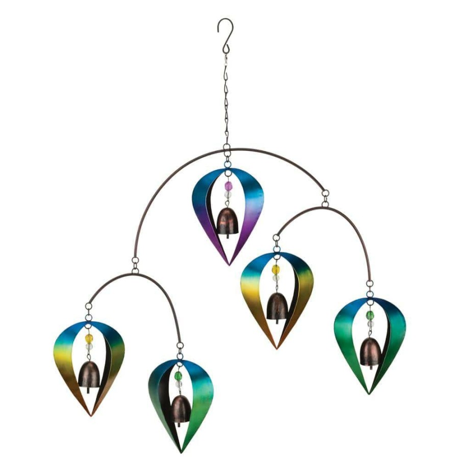 Garden Center * | Regal Art & Gift Rainbow Mobile 5 Teardrop