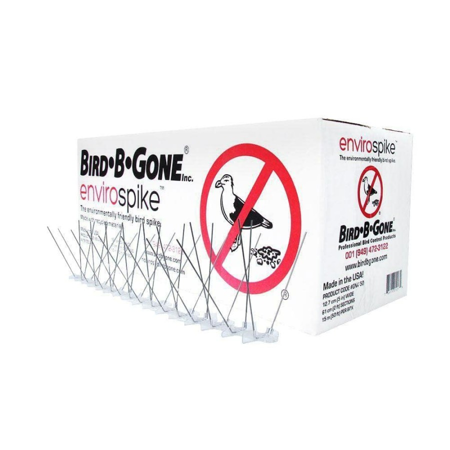 Garden Center * | Bird B Gone Envirospike Stainless Steel Bird Spike Set 50 Ft. X 5 In.