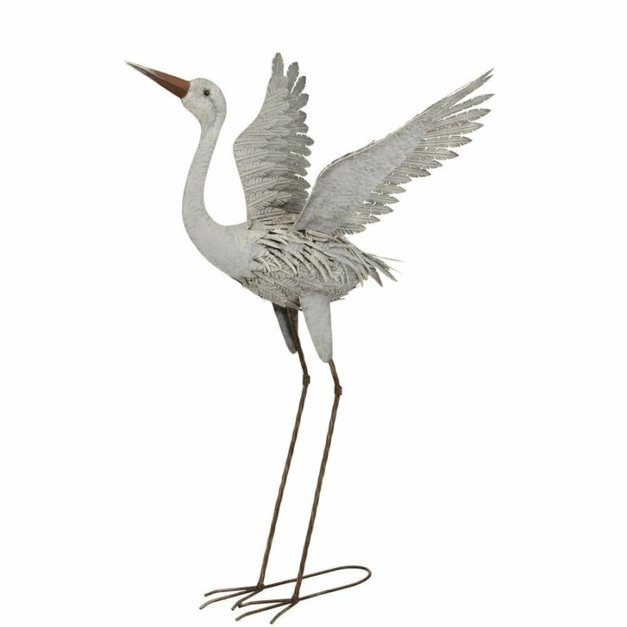 Garden Center * | Regal Art & Gift 37 In. Egret Wing Up