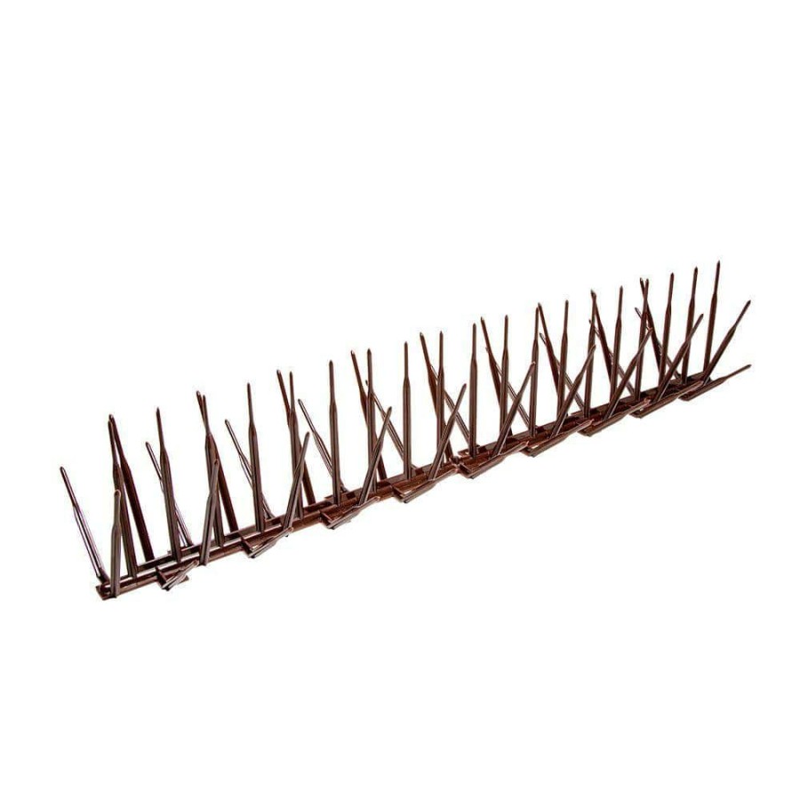 Garden Center * | Bird B Gone Brown Plastic Bird Spike 24 Ft. X 7 In.