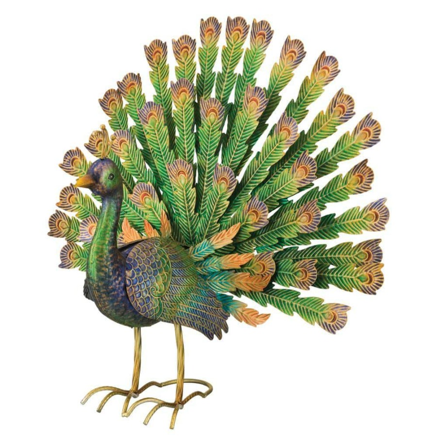 Garden Center * | Regal Art & Gift Imperial Peacock Decor Pride