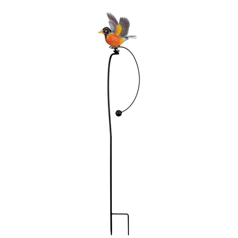 Garden Center * | Regal Art & Gift Robin Rocker Bird Stake