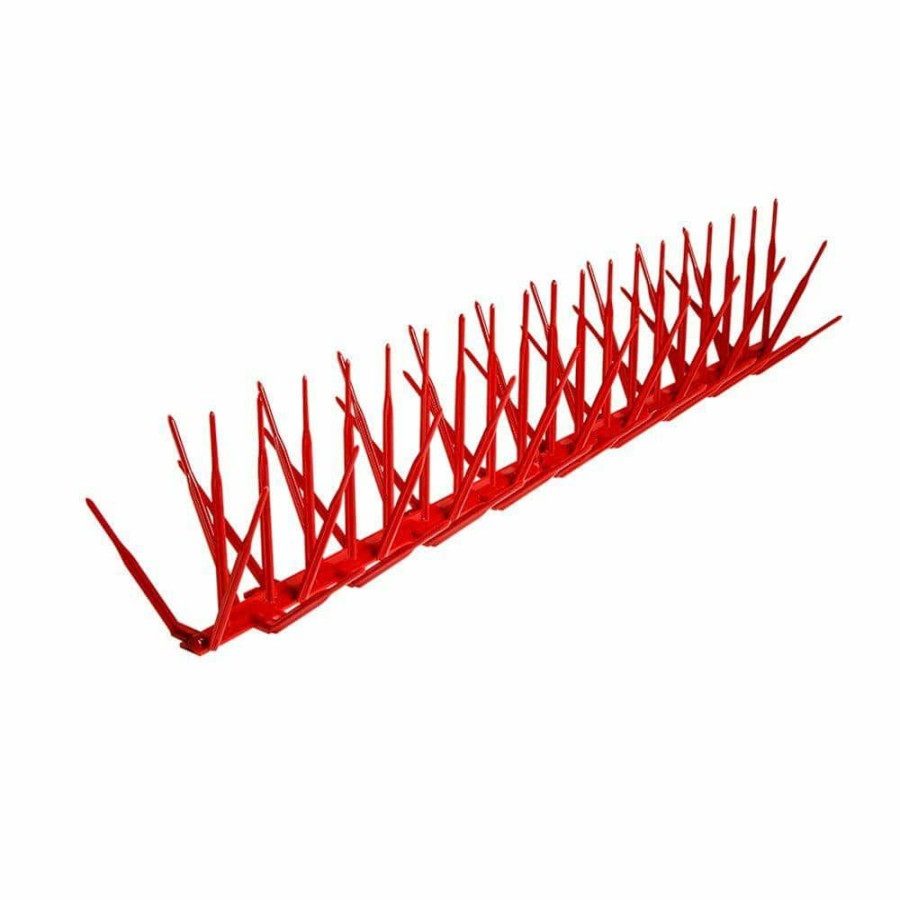 Garden Center * | Bird B Gone Brick Red Plastic Bird Spike 24 Ft. X 7 In.