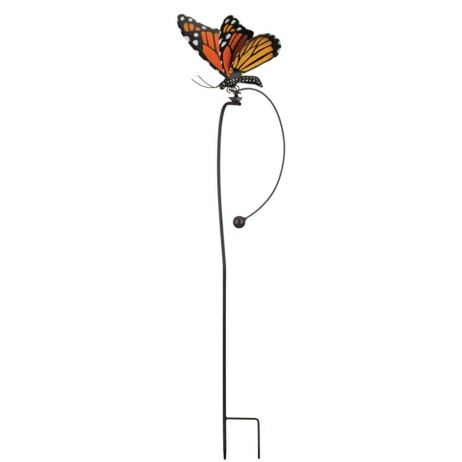 Garden Center * | Regal Art & Gift Monarch Rocker Butterfly Stake