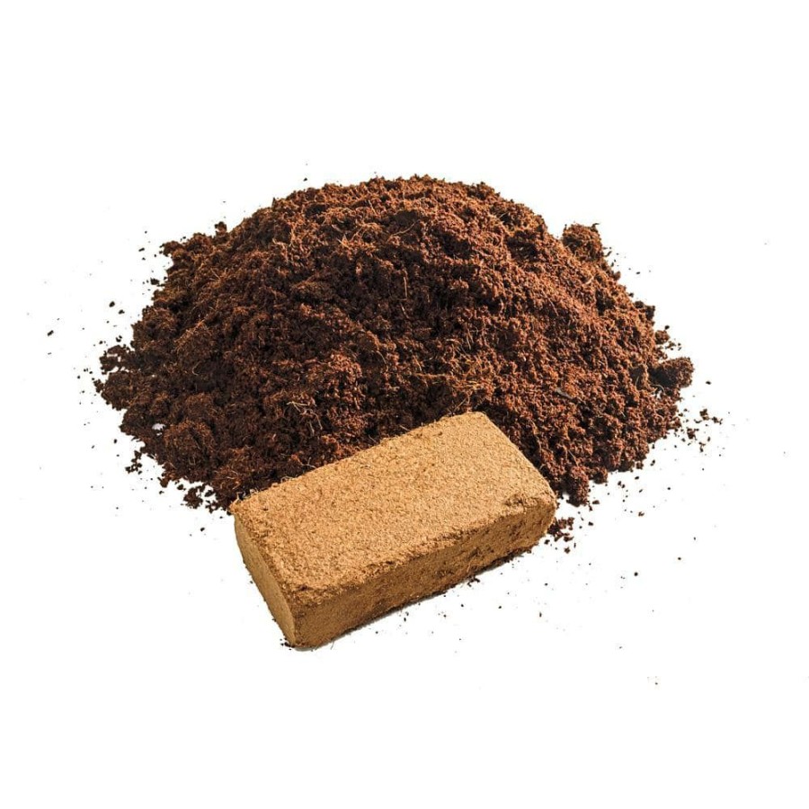 Garden Center * | Gardens Alive! 1.40 Lbs. Coir Soil Amendment Brick, Made From Coconut Husks Brick That Rxpands To 8 Qt. Of Soil