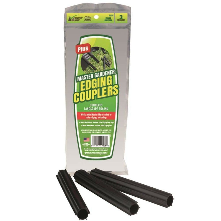 Garden Center * | Master Mark Coupler Plus/Deep Edge Edging (3-Pack) Black