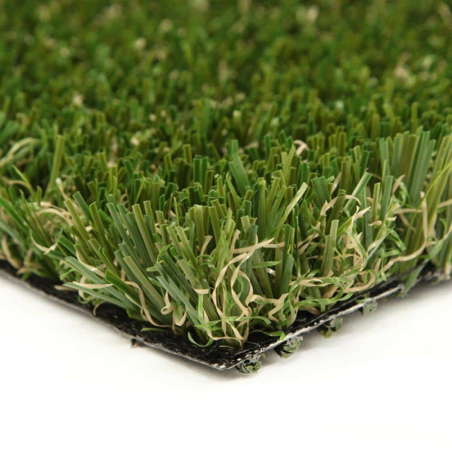 Garden Center * | Trafficmaster Pet-Multiplay 12 Ft. Wide X Cut To Length Green Artificial Grass Carpet