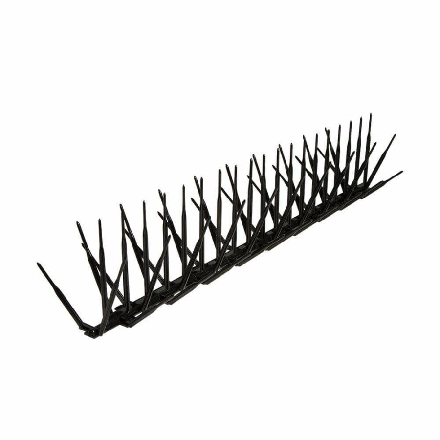 Garden Center * | Bird B Gone 100 Ft. X 7 In. Black Plastic Bird Spike