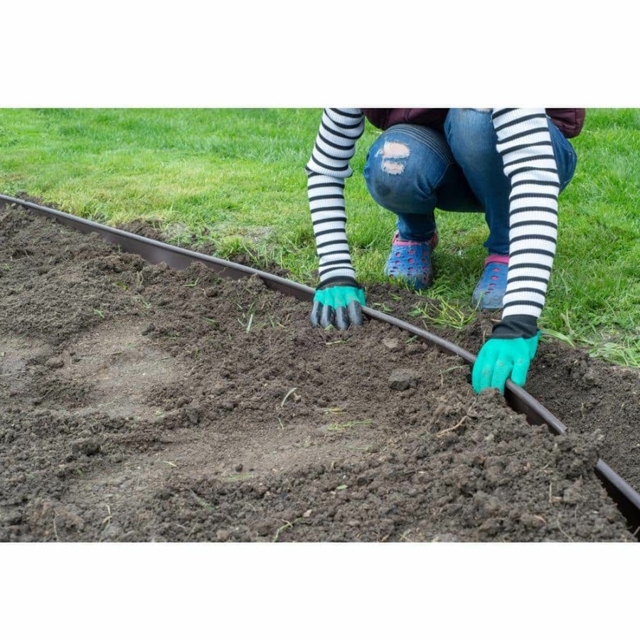 Garden Center * | Master Mark 20 Ft. Black Master Gardener Original Coiled Plastic Edging