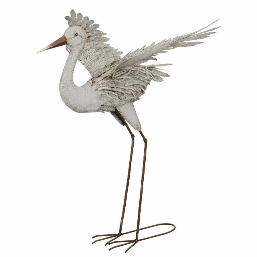 Garden Center * | Regal Art & Gift 33 In. Egret Wing Out