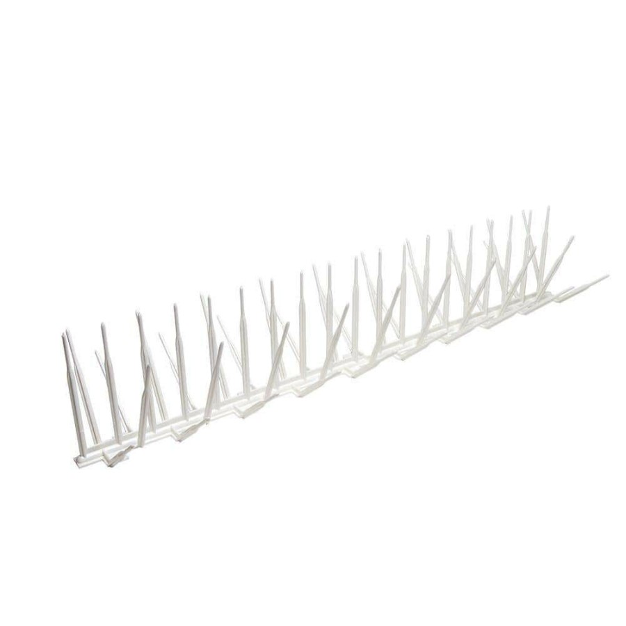 Garden Center * | Bird B Gone White Plastic Bird Spike 50 Ft. X 7 In.