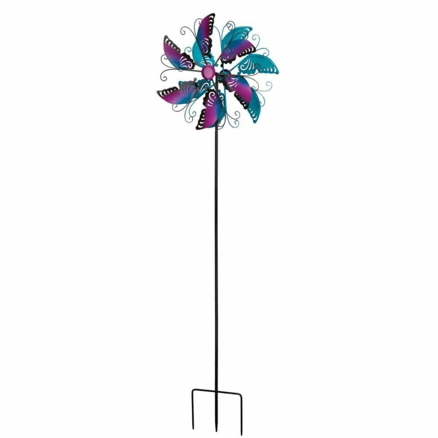 Garden Center * | Regal Art & Gift 19 In. Wind Spinner Butterfly