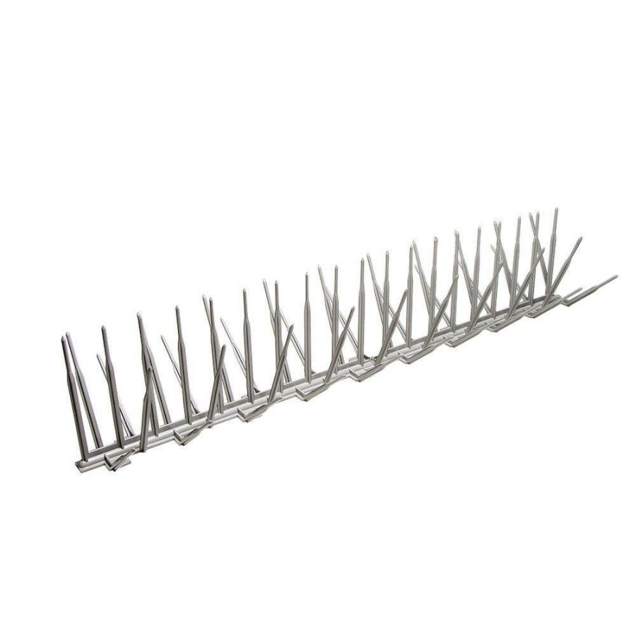 Garden Center * | Bird B Gone Light Grey Plastic Bird Spike 50 Ft. X 7 In.