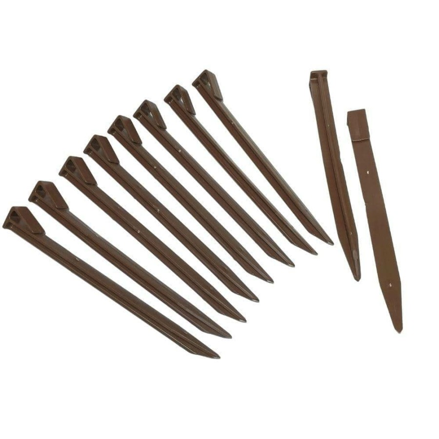 Garden Center * | Master Mark Terrace Board 10 In. H Stake, Brown (10-Pack)