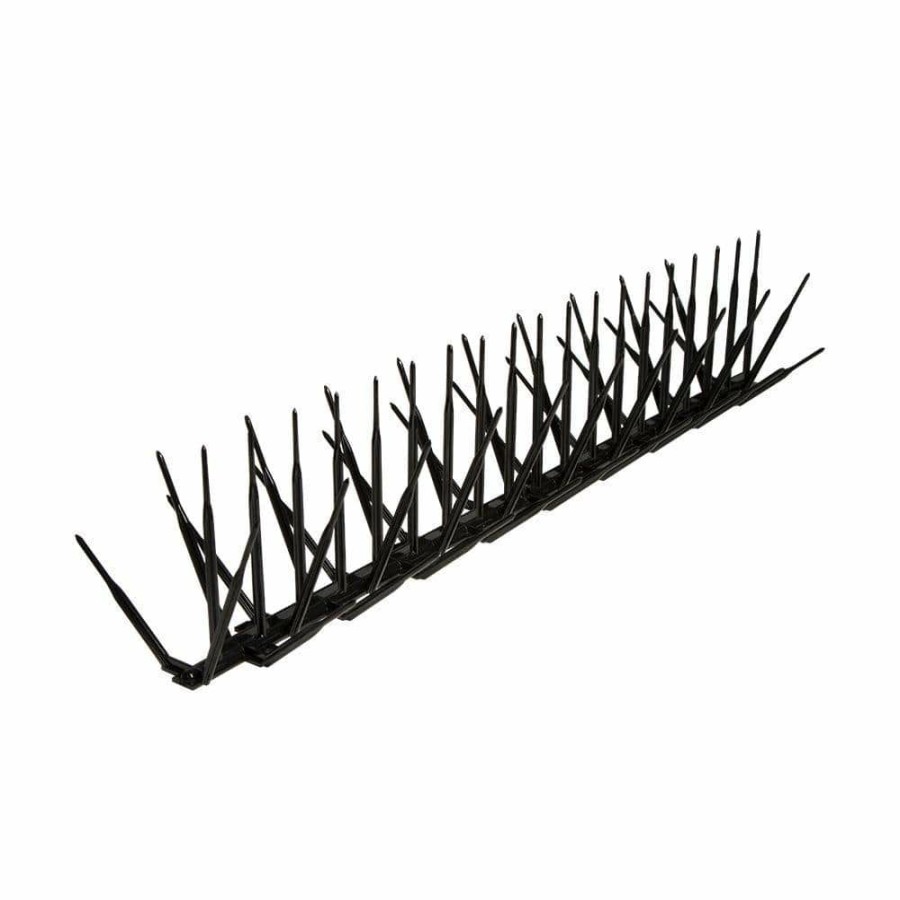 Garden Center * | Bird B Gone Black Plastic Bird Spike 10 Ft. X 7 In.