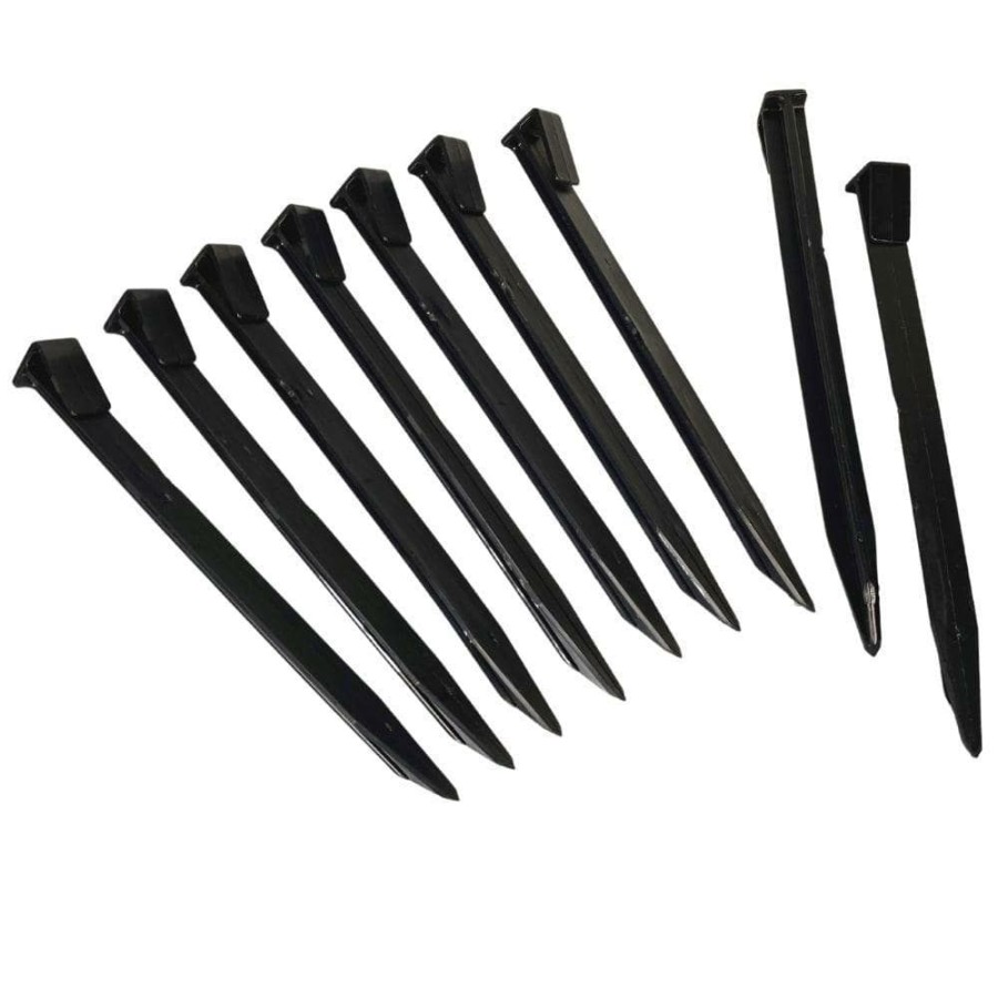 Garden Center * | Master Mark Terrace Board 10 In. H Stake, Black (10-Pack)