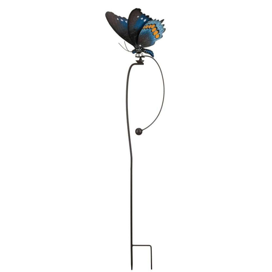 Garden Center * | Regal Art & Gift Pipevine Rocker Butterfly Stake