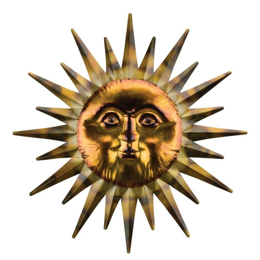 Garden Center * | Regal Art & Gift Metallic Sun Wall Decor