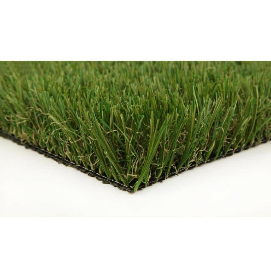 Rugs * | Trafficmaster Classic Pro 82 Fescue 7.5 Ft. X 10 Ft. Green Artificial Grass Rug