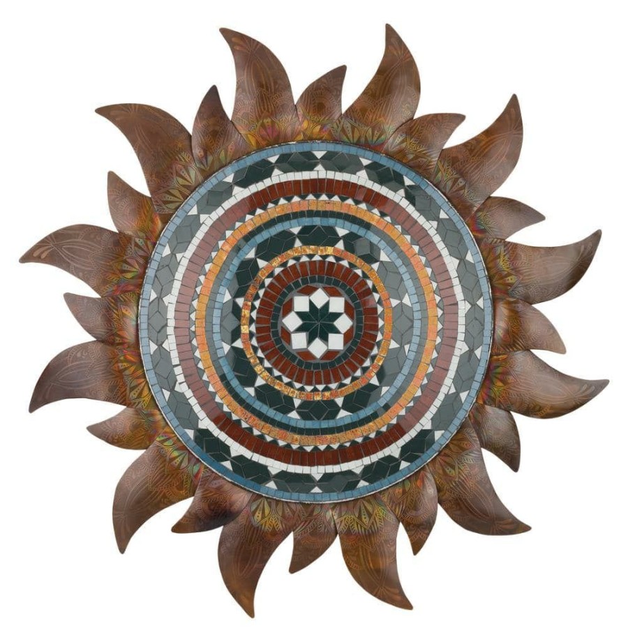 Garden Center * | Regal Art & Gift Bella Sun Wall Decor 32 In.