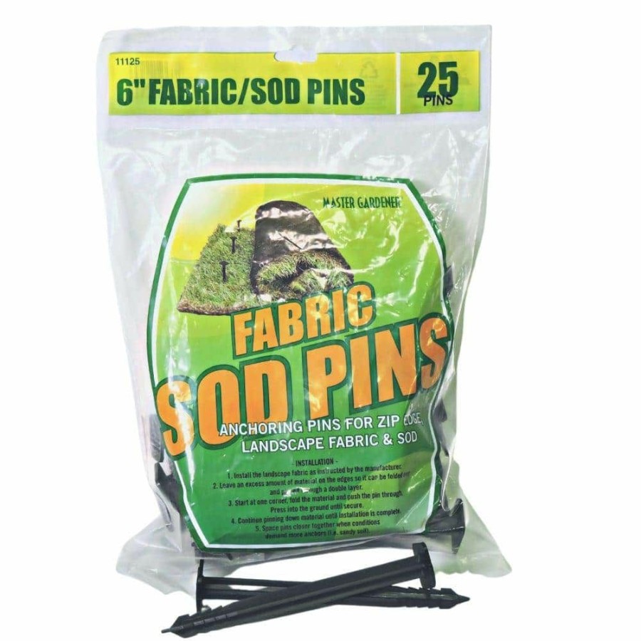 Garden Center * | Master Mark 6 In. Anchoring Pins For Landscape Fabric, Sod, And Zipedge Brand Products, 25-Pack